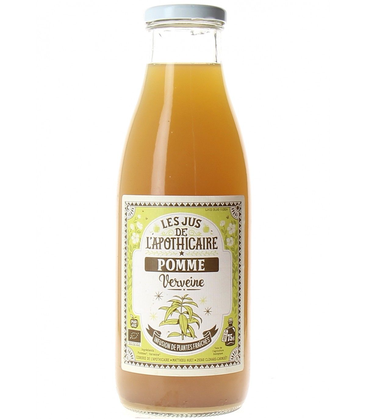 Apple Verbena Juice - Cidrerie de l'Apothicaire